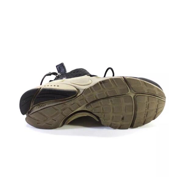 Nike Acronym x Air Presto Mid Sneakers Size 7-8‎ XXS 844672-001 Black Bamboo